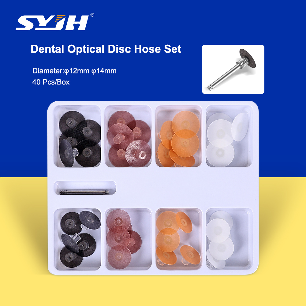 Teeth Whitening Kit - ชุดแผ่นขัดฟัน SYJH 40 ชิ้น ชุดขัดฟันแบบสายยาง ชุดขัดฟันขาววัสดุสำหรับทันตกรรม