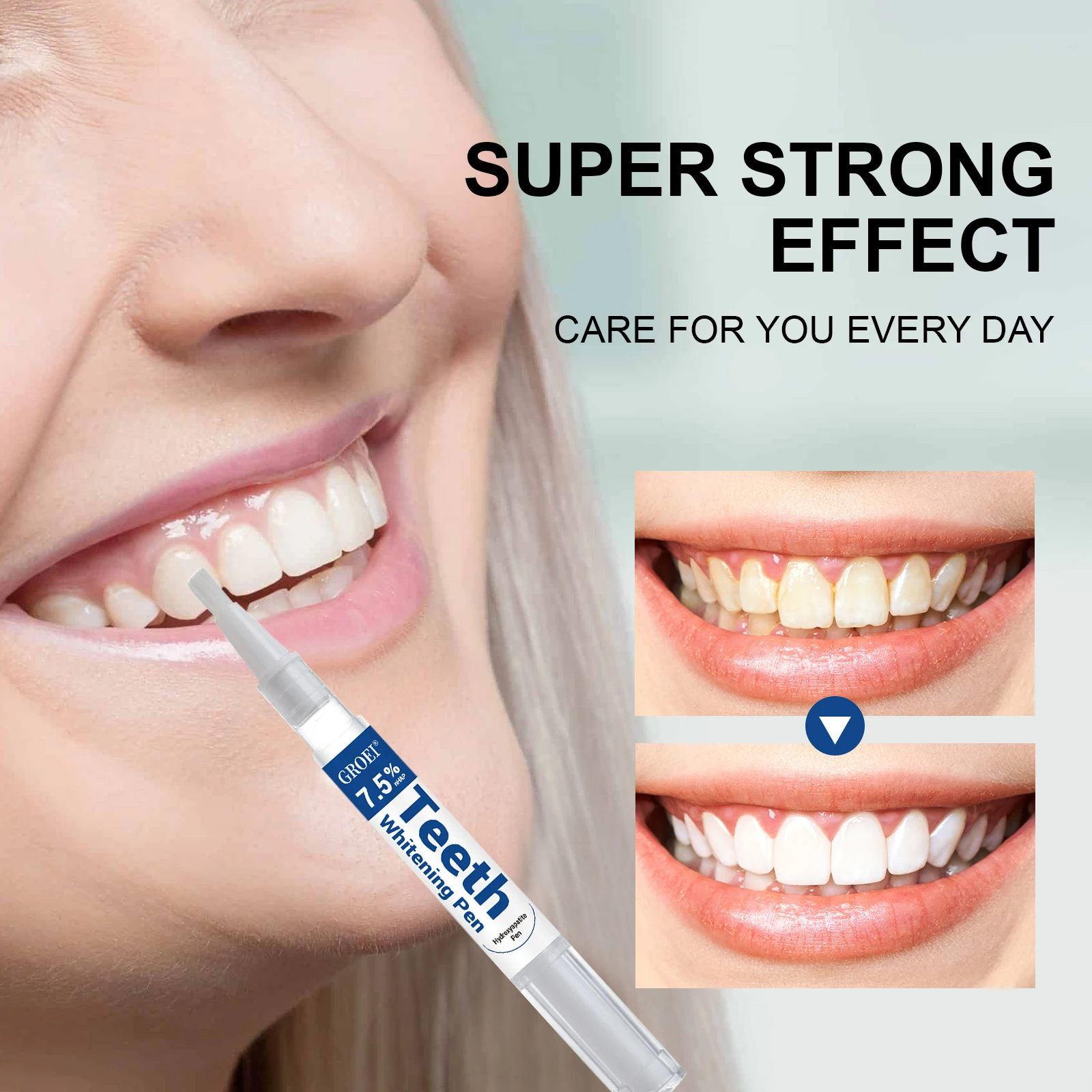 ปากกาฟอกสีฟันไฮดรอกซีอะพาไทต์  - Teeth Whitening Pens บทวิจารณ์และราคา